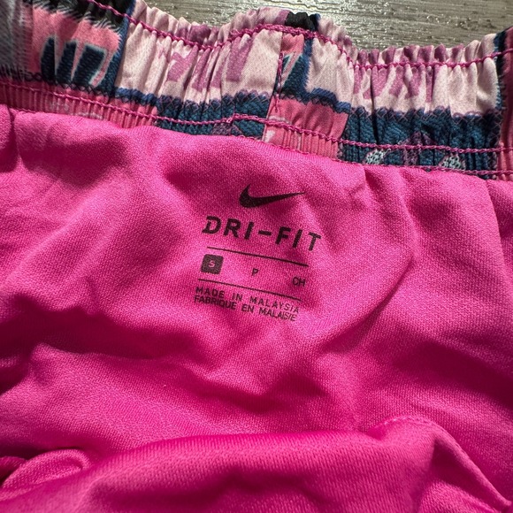 Nike Shorts‎ Womens Small All Over Print Running Drawstring Lined Casual Adult - Picture 3 of 7